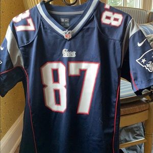Authentic NFL Youth Jersey-New England Patriots 87